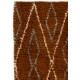 Brown, Beige & Gray Natural wool colors, MOROCCAN Berber Beni Ourain Design Rug, HANDMADE, 100% Wool