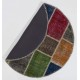 Circular Round Multicolor PATCHWORK Rug 
