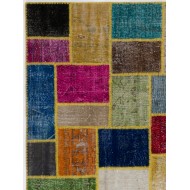 122x183 cm Multicolor PATCHWORK Rug 