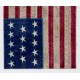 4' x 6' American Flag Design  Patchwork Rug