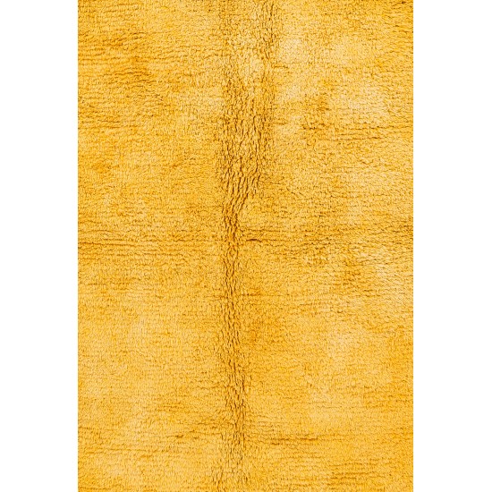 Dark Yellow Turklish Tulu Rug, HANDMADE, 100% Wool