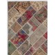 152x245 cm Multicolor UNDYED PATCHWORK Handmade Rug