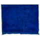 Navy Blue colored Turkish Tulu Shag Pile Rug, HANDMADE, 100% Wool