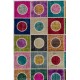 200x300 cm ( 6.6 x 9.10 Ft. ) MultiColor Patchwork Rug