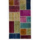 3' x 10' Multi-Color Patchwork Runner Rug