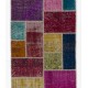 3' x 10' Multi-Color Patchwork Runner Rug