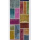 3' x 22' Multi-Color Patchwork Runner Rug