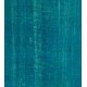 Teal Overdyed Vintage Hand-Knotted Turkish Area Rug. 5.8 x 8.3 Ft (175 x 250 cm)