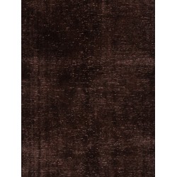 Brown Overdyed Runner Rug, Vintage Handmade Corridor Carpet from Turkey. 4.9 x 11.8 Ft (147 x 358 cm)