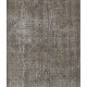 Gray Over-Dyed Rug for Modern Interiors. Handmade Vintage Turkish Accent Rug. 3.8 x 6.5 Ft (114 x 198 cm)