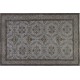 Gray Over-Dyed Rug for Contemporary Interiors. Hand-Knotted Vintage Turkish Carpet. 4 x 6.6 Ft (120 x 200 cm)