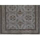 Gray Over-Dyed Rug for Contemporary Interiors. Hand-Knotted Vintage Turkish Carpet. 4 x 6.6 Ft (120 x 200 cm)