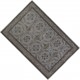 Gray Over-Dyed Rug for Contemporary Interiors. Hand-Knotted Vintage Turkish Carpet. 4 x 6.6 Ft (120 x 200 cm)