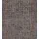 Authentic Handmade Vintage Turkish Rug Overdyed in Gray Color. 5.2 x 9.2 Ft (156 x 278 cm)