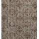 Mid-20th Century Handmade Central Anatolian Rug Overdyed in Gray Color. 5.3 x 9.2 Ft (161 x 280 cm)