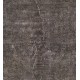 Gray Over-Dyed Rug for Modern Interiors. Handmade Vintage Turkish Carpet. 6.3 x 9.8 Ft (190 x 298 cm)