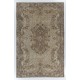 One-of-a-kind Handmade Vintage Turkish Area Rug. 6.5 x 10 Ft (197 x 305 cm)