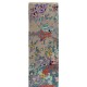Abstract Design Handmade Turkish Runner Rug. Brand New Corridor Carpet. 3 x 16.3 Ft (90 x 495 cm)