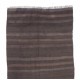 Striped Vintage Handwoven Kilim Runner. Turkish Wool Hallway Runner. 3.6 x 11.9 Ft (109 x 360 cm)
