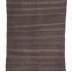 Striped Vintage Handwoven Kilim Runner. Turkish Wool Hallway Runner. 3.6 x 11.9 Ft (109 x 360 cm)