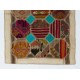 Handmade Turkish Patchwork Carpet Made from Vintage Village Kilim Rugs. 3.7 x 5.6 Ft (110 x 170 cm)