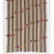 Turkish Kilim "Flat-Weave", Handwoven Vintage Rug with Striped Design. 4.5 x 11.2 Ft (135 x 340 cm)