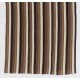 Turkish Vintage Kilim with Vertical Bands, Cream and Brown Colors Rug Made of %100 Natural Un-Dyed Wool. 4.7 x 9.2 Ft (143 x 278 cm)
