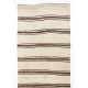 Vintage Handwoven Turkish Wool Runner Kilim for Hallway Decor. (Reversible). 4.8 x 13.9 Ft (145 x 423 cm)