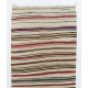 Multicolored Handwoven Vintage Turkish Wool Runner Kilim for Hallway Decor. 5 x 13.3 Ft (150 x 403 cm)