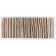 Multicolored Handwoven Vintage Turkish Wool Runner Kilim for Hallway Decor. 5 x 13.3 Ft (150 x 403 cm)
