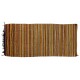 Handwoven Vintage Turkish Wool Runner Kilim for Hallway Decor. 5 x 11.2 Ft (152 x 340 cm)