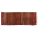 Handwoven Vintage Turkish Wool Runner Kilim for Hallway Decor. 5 x 12.9 Ft (152 x 393 cm)