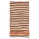 Vintage Handwoven Anatolian Kilim Rug, 100% Wool Flat-Weave Floor Covering. 5 x 8.4 Ft (153 x 255 cm)