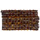 Handmade Vintage Turkish Village Kilim (Flat-weave) with Wool & Cotton Poms. 5.2 x 9.2 Ft (157 x 280 cm)