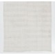 Vintage Handwoven Turkish Hemp Kilim Rug in Neutral Colors. 5.4 x 11.2 Ft (162 x 340 cm)