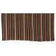 Vintage Turkish Kilim "Flat-Weave", Striped Handmade Wool Rug (Reversible). 5.6 x 5.9 Ft (168 x 178 cm)