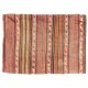 Multicolored Vintage Handmade Turkish Authentic Kilim "Flat-Weave". 100% Wool. 5.6 x 7.8 Ft (170 x 236 cm)