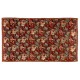 Bessarabian Vintage Hand-Woven Moldovian Wool Kilim, Unique Floral Pattern 50 years old Kilim Rug. 5.7 x 9.5 Ft (172 x 289 cm)