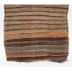 Multicolored Vintage Handmade Turkish Authentic Kilim "Flat-Weave". 100% Wool. 5.7 x 7.6 Ft (173 x 230 cm)