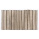 Handwoven Vintage Anatolian Kilim (Flat-weave) with Vertical Bands, 100% Wool. 6.2 x 6.7 Ft (187 x 203 cm)