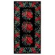 Bessarabian Vintage Hand-Woven Moldovian Wool Kilim, Unique Floral Pattern 50 years old Kilim Rug. 6.2 x 11.5 Ft (187 x 349 cm)