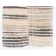 Vintage Striped Kilim (Reversible) for Home & Office, Handwoven Turkish Rug. 6.4 x 10.2 Ft (195 x 308 cm)