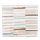 Lovely Multicolored Striped Double Sided Kilim, Vintage Handwoven Rag Rug. 6.4 x 11.4 Ft (195 x 345 cm)
