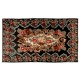 Bessarabian Vintage Hand-Woven Moldovian Wool Kilim, Unique Floral Pattern 50 years old Kilim Rug. 6.5 x 11 Ft (196 x 335 cm)