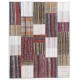 Turkish Patchwork Kilim Rug from Turkey, Custom Options Available. 8 x 10 Ft (245 x 305 cm)