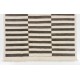 Natural Un-dyed Wool Kilim, Modern Flat-Weave Kilim Rug. 9 x 12 Ft (275 x 365 cm)