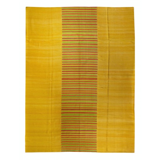 Contemporary Turkish Double Sided Kilim Rug, New Handmade Wool Kilim for Modern Interiors. 9.4 x 11.8 Ft (285 x 359 cm)