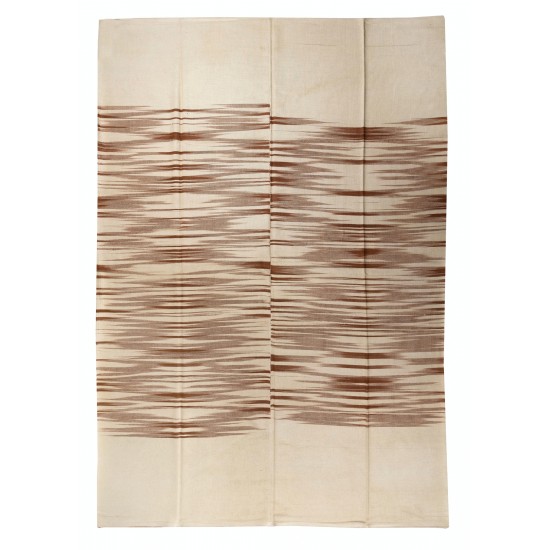 Contemporary Turkish Double Sided Kilim Rug, New Handmade Wool Kilim for Modern Interiors. 9.6 x 12.7 Ft (290 x 385 cm)