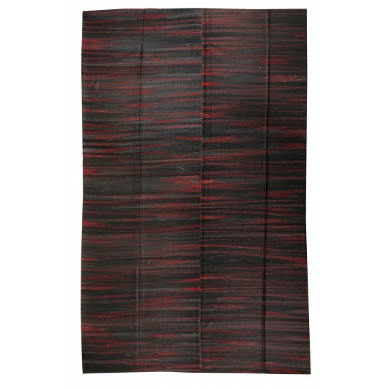 Contemporary Turkish Double Sided Kilim Rug, New Handmade Wool Kilim for Modern Interiors. 9.7 x 13.6 Ft (295 x 413 cm)