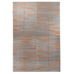 Contemporary Turkish Double Sided Kilim Rug, New Handmade Wool Kilim for Modern Interiors. 9.9 x 16.7 Ft (300 x 506 cm)